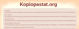 Kopiopastat.org