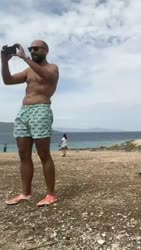 Deer Headbutts Man While He Tries To Take Selfie 🦌😱.mp4